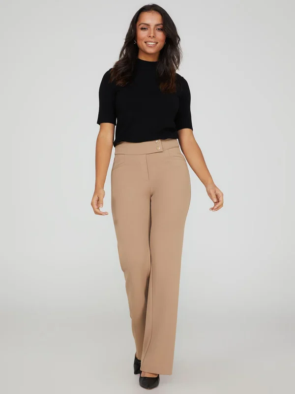 Fit & Flare Pull-On Pants