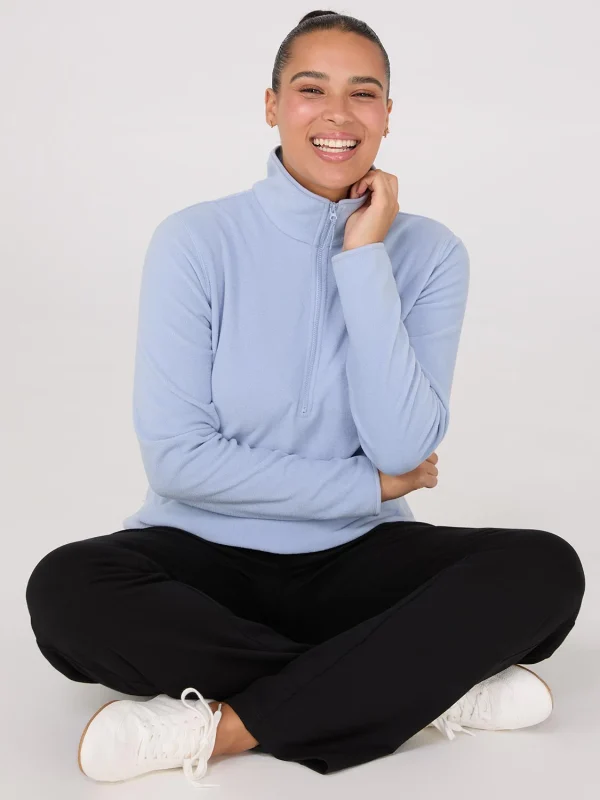 Half-Zip Polar Fleece Top - Image 6