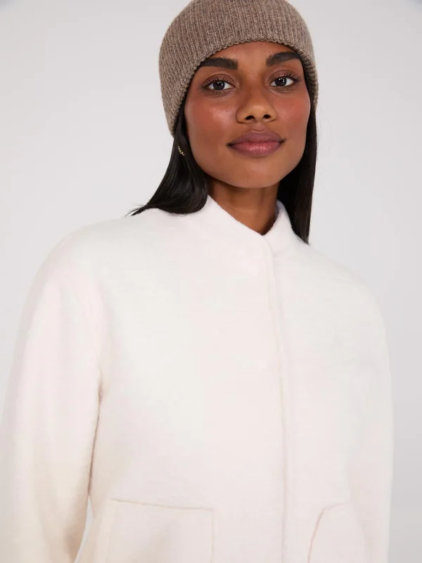 Snap Front Bomber Jacket - Image 3