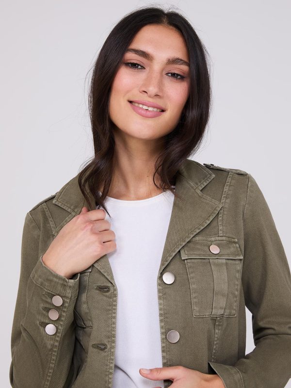 Twill Patch Pocket Jacket - Image 2