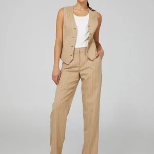 Pinstripe Classic Rise Trousers