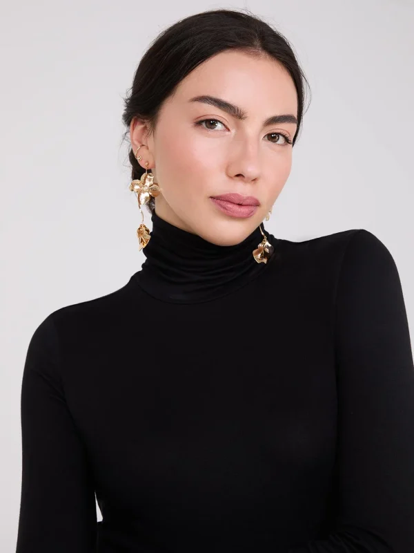 Long Sleeve Turtleneck Top - Image 7