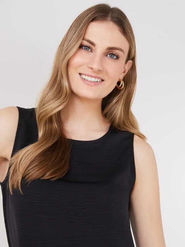 Sleeveless Textured Blouse - Image 7