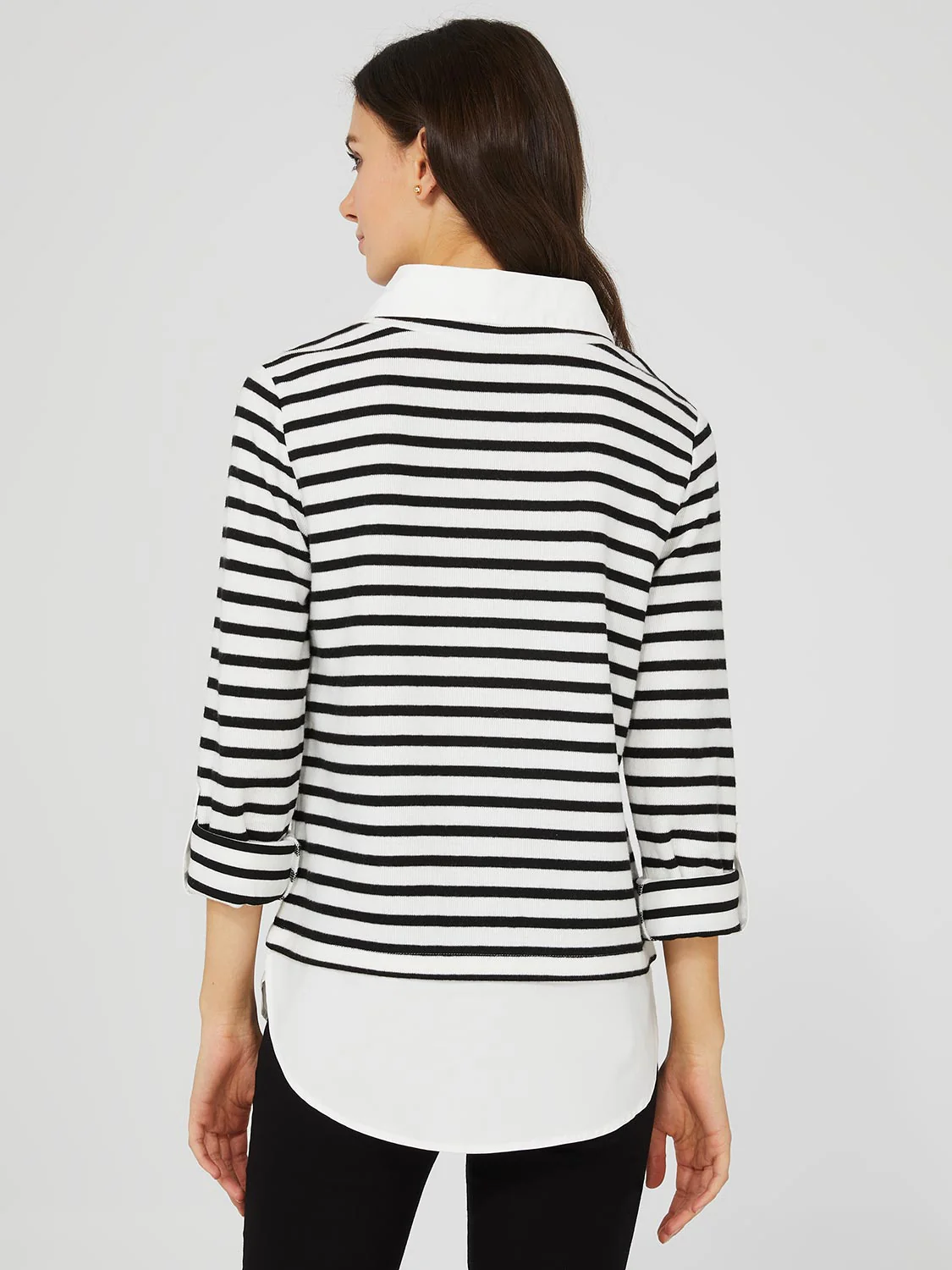 2-Fer Striped Long Sleeve Top - Image 6