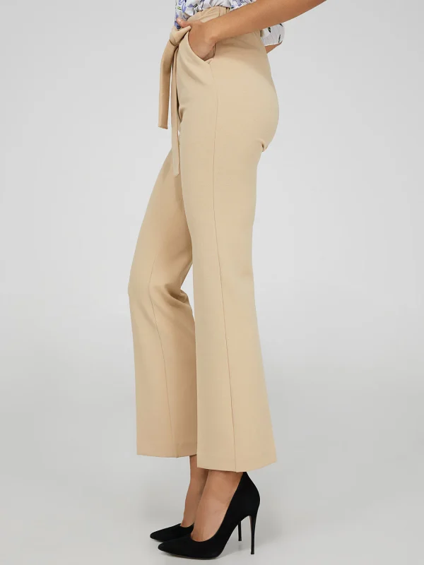 High-Waisted Tie Belt Pants - Image 3