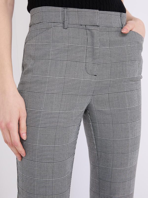 Plaid Straight-Leg Pants - Image 2
