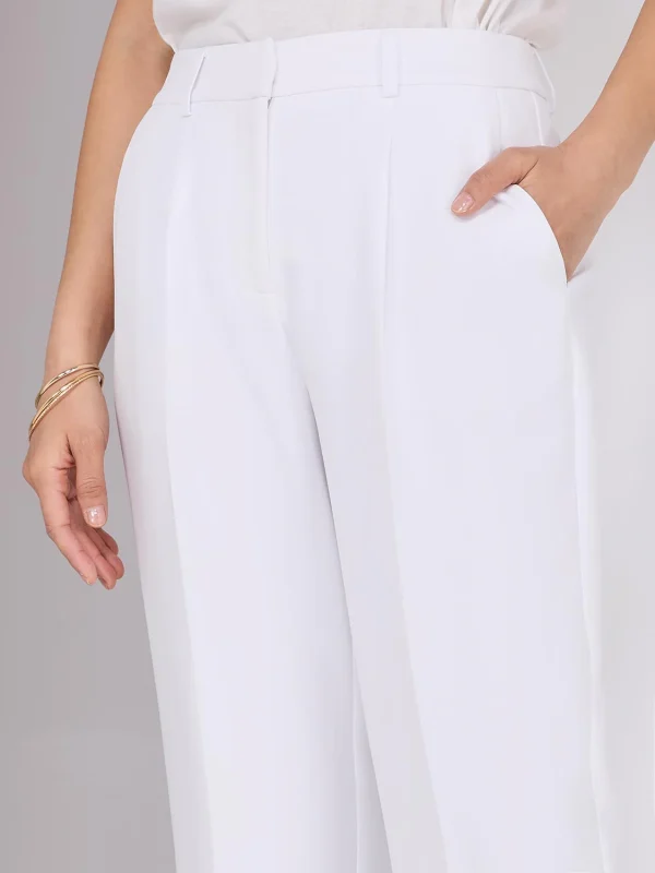 Pleated Wide-Leg Pants - Image 11