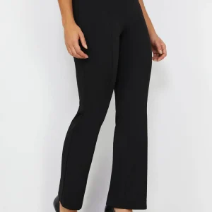 High Rise Crepe Pull-On Pants