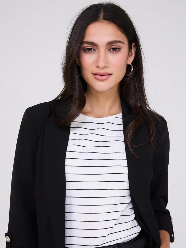 3/4 Sleeve Open Blazer - Image 8