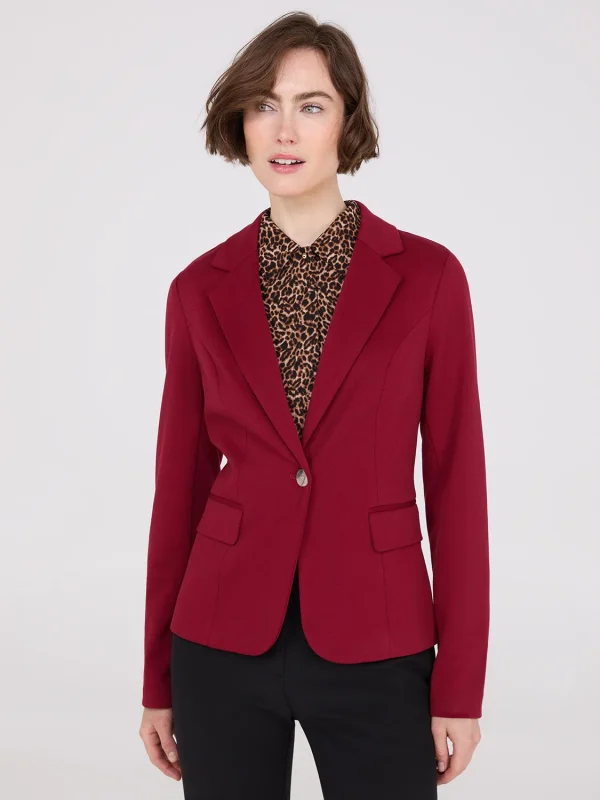Short 1-Button Blazer - Image 2