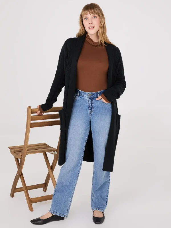 Long Sleeve Turtleneck Top - Image 3