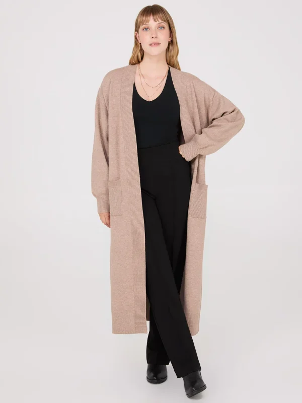 Drop Shoulder Long Duster - Image 2