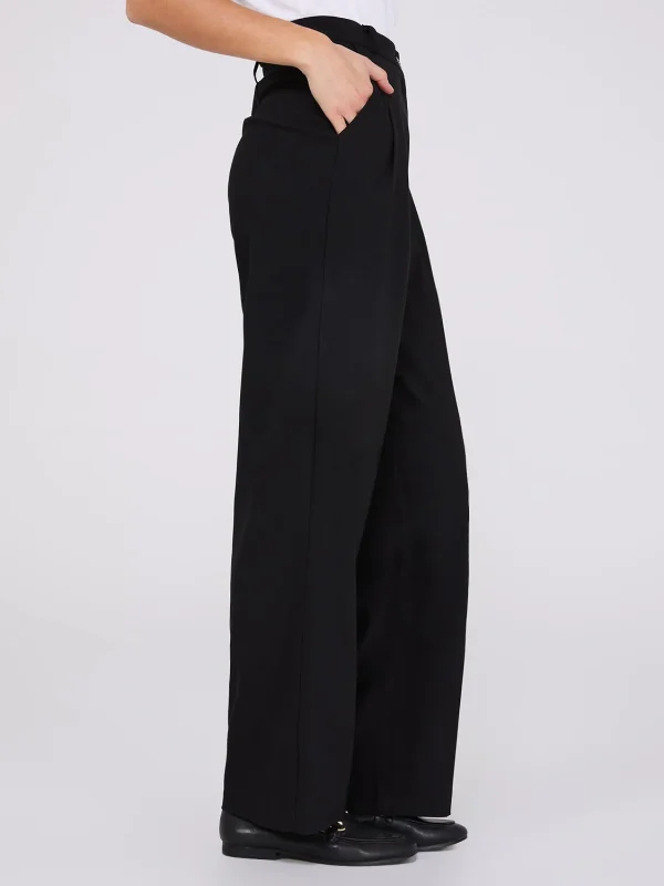 Double Pleated Wide Leg Trousers - Image 7