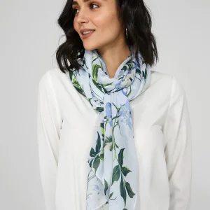 Flower Print Scarf