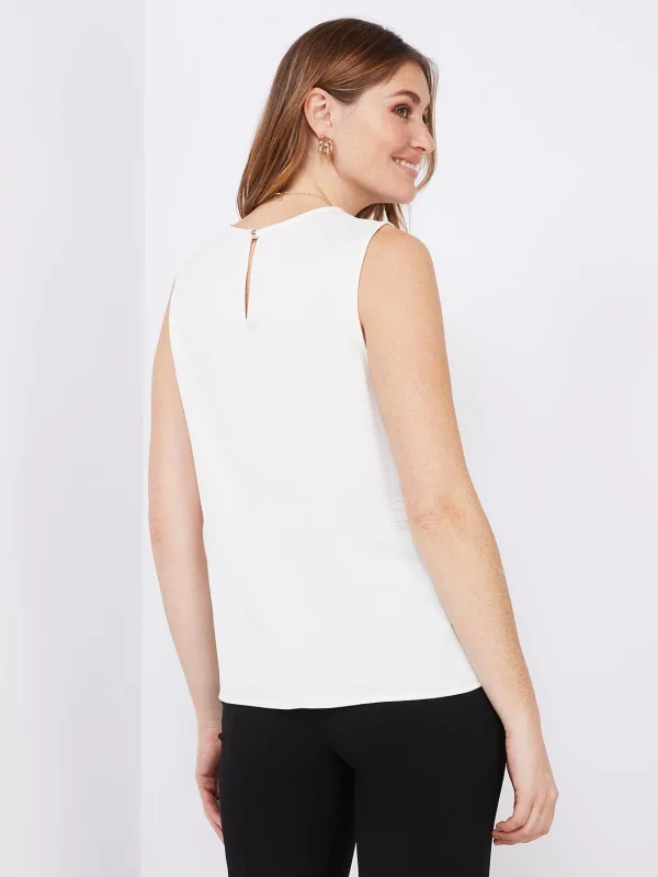 Sleeveless Textured Blouse - Image 4