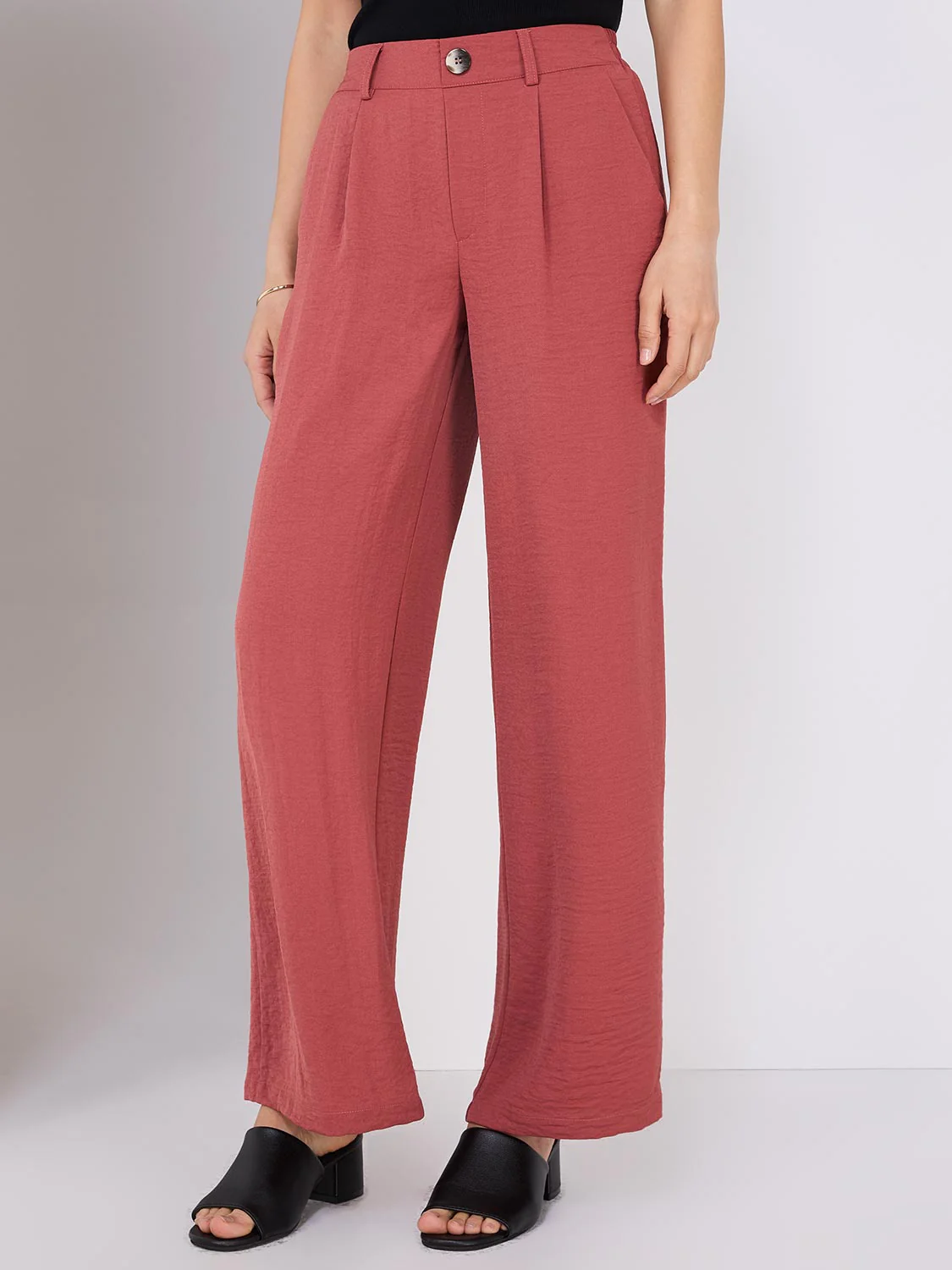 Classic Rise Wide-Leg Pants - Image 7