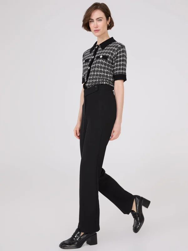 Mid-Rise Long Length Bootcut Pants - Image 6