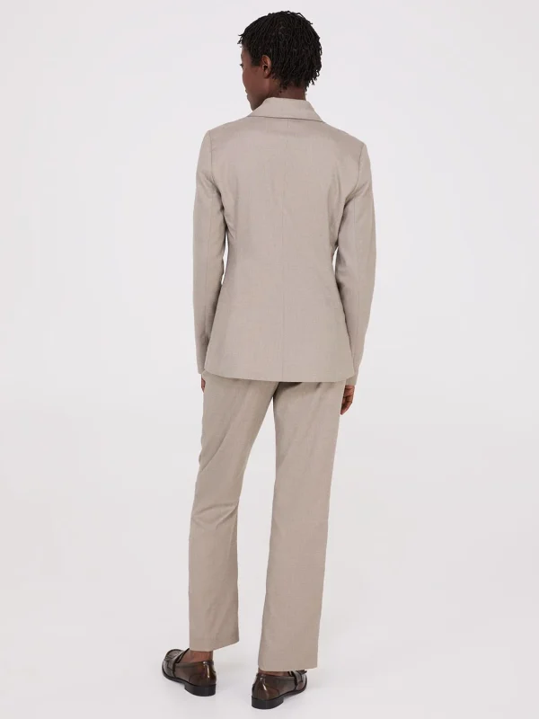 Notch Collar 2-Button Blazer - Image 5