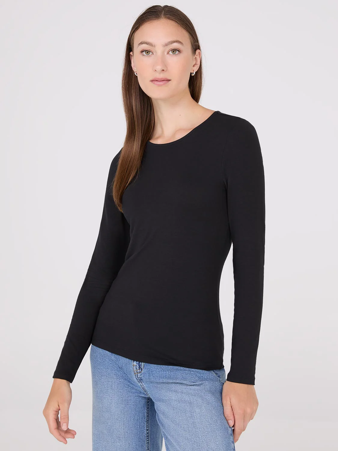 Long Sleeve Round Neck Top - Image 10
