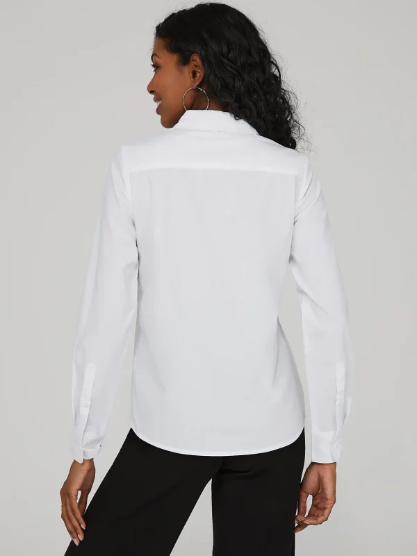 Classic Button-Down Blouse - Image 4