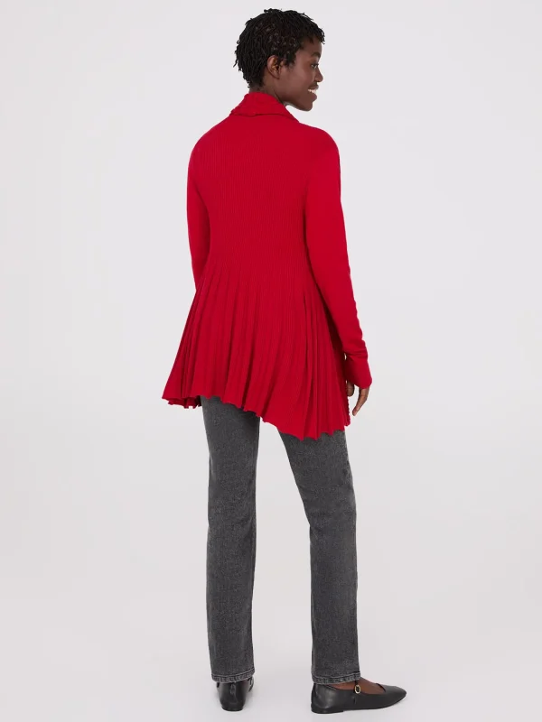 Multi Stitch Shawl Collar Duster Cardigan - Image 12