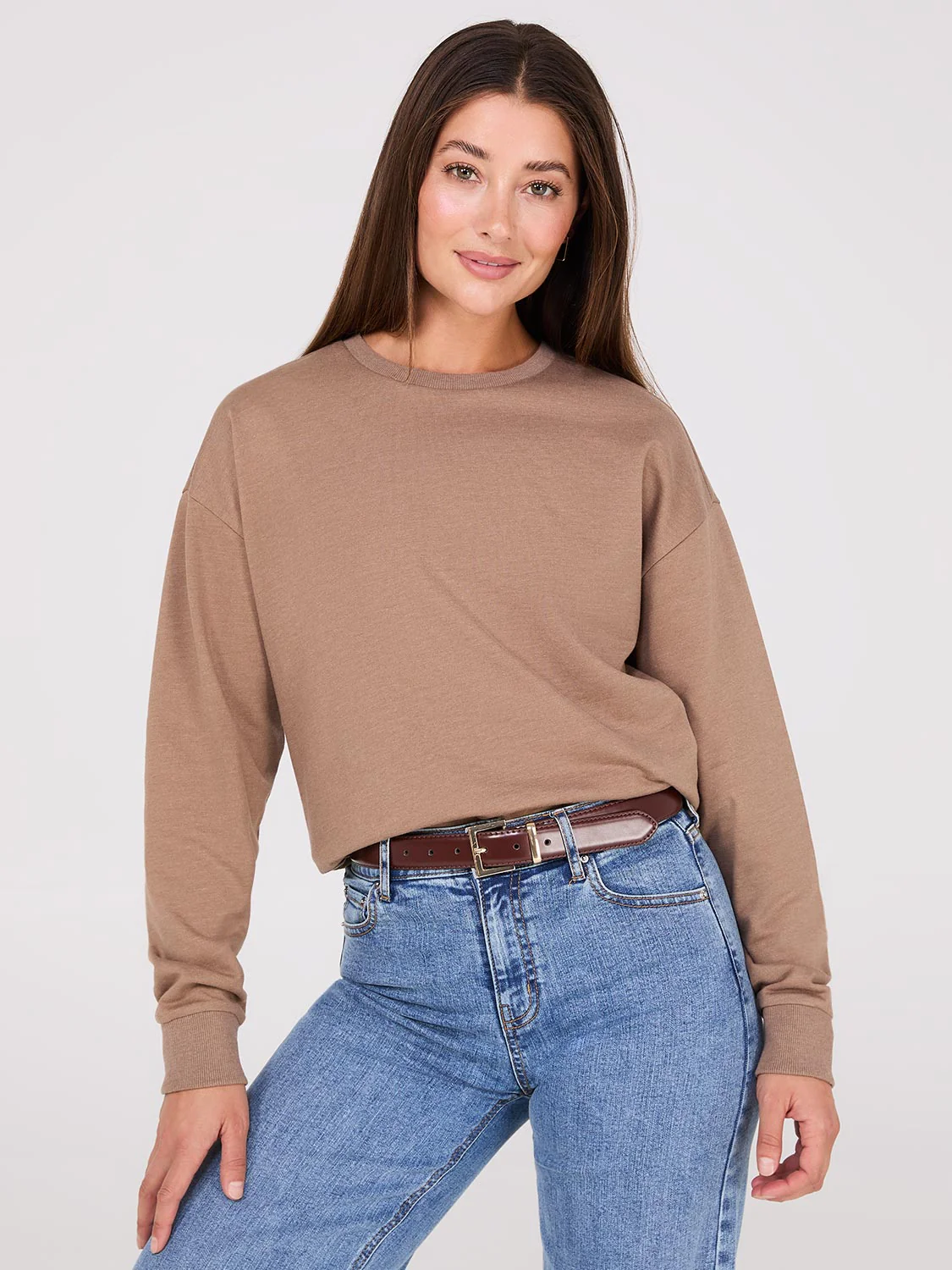Loose Fit Fleece Sweatshirt - Image 8