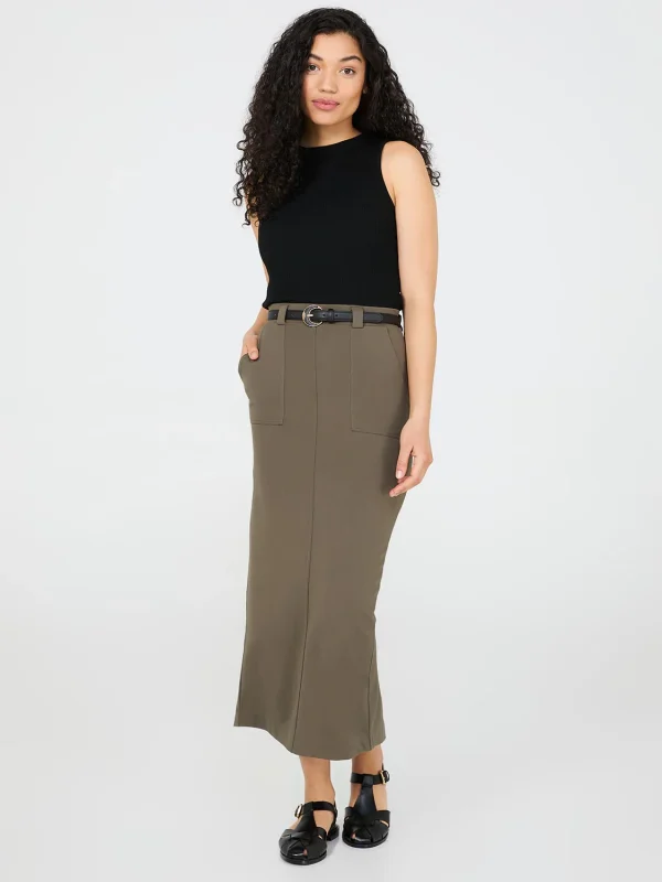 Porkchop Pocket Column Skirt - Image 6
