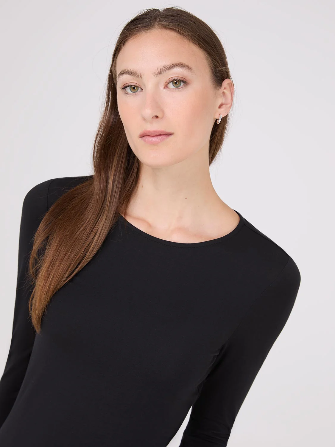 Long Sleeve Round Neck Top - Image 11