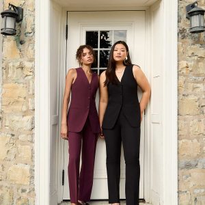 Mid-Rise Pleated Ankle Length Pants
