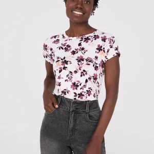 Printed Raglan Sleeve T-Shirt