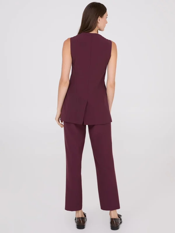 Sleeveless 3-Button Blazer - Image 10