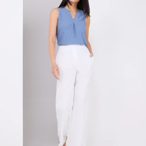 Wide-Leg Linen Pants