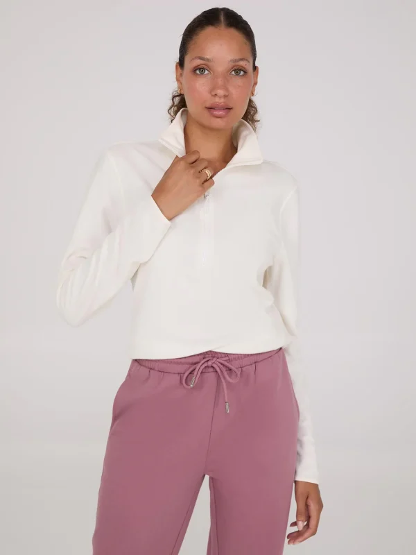 Half-Zip Polar Fleece Top - Image 3