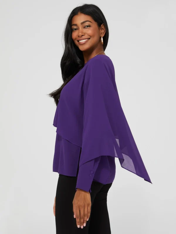 Chiffon Layered Blouse - Image 4