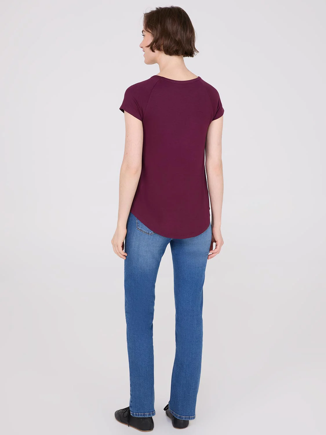 Short Raglan Sleeve T-Shirt - Image 12