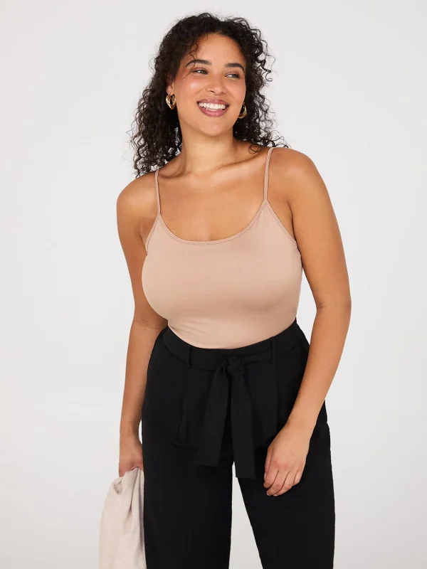 Double Layer Spaghetti Strap Cami - Image 8