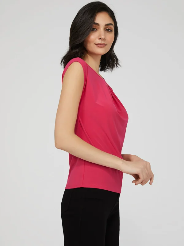 Pleated Top With Bar Detail - Image 3