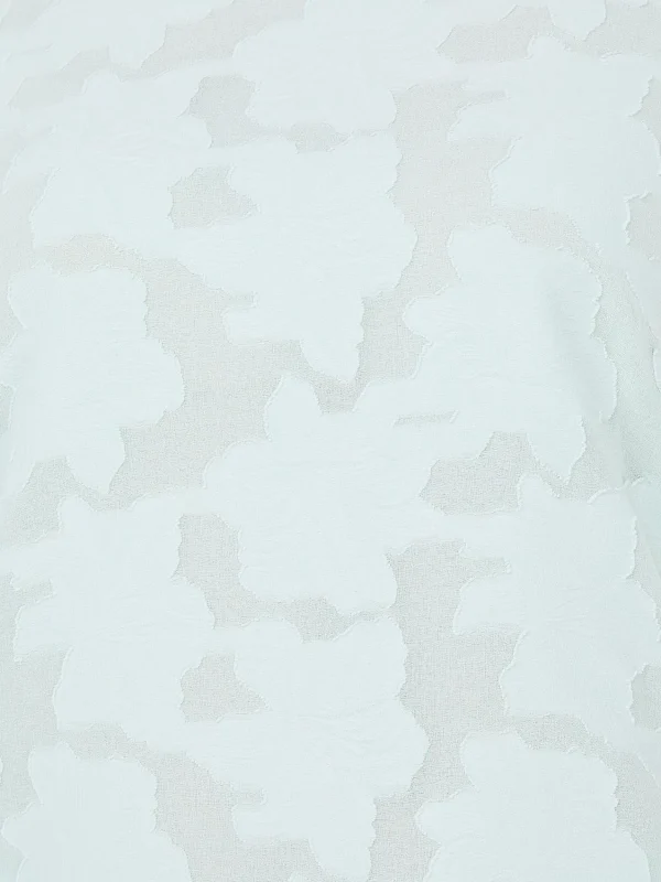 Sleeveless Floral Burnout Chiffon Top - Image 8