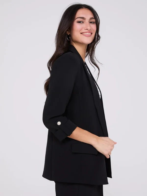3/4 Sleeve Open Blazer - Image 10