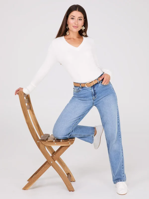 Faux Suede Gold Buckle Belt - Image 2