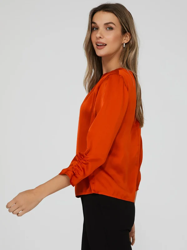 Box Pleat Blouse - Image 4