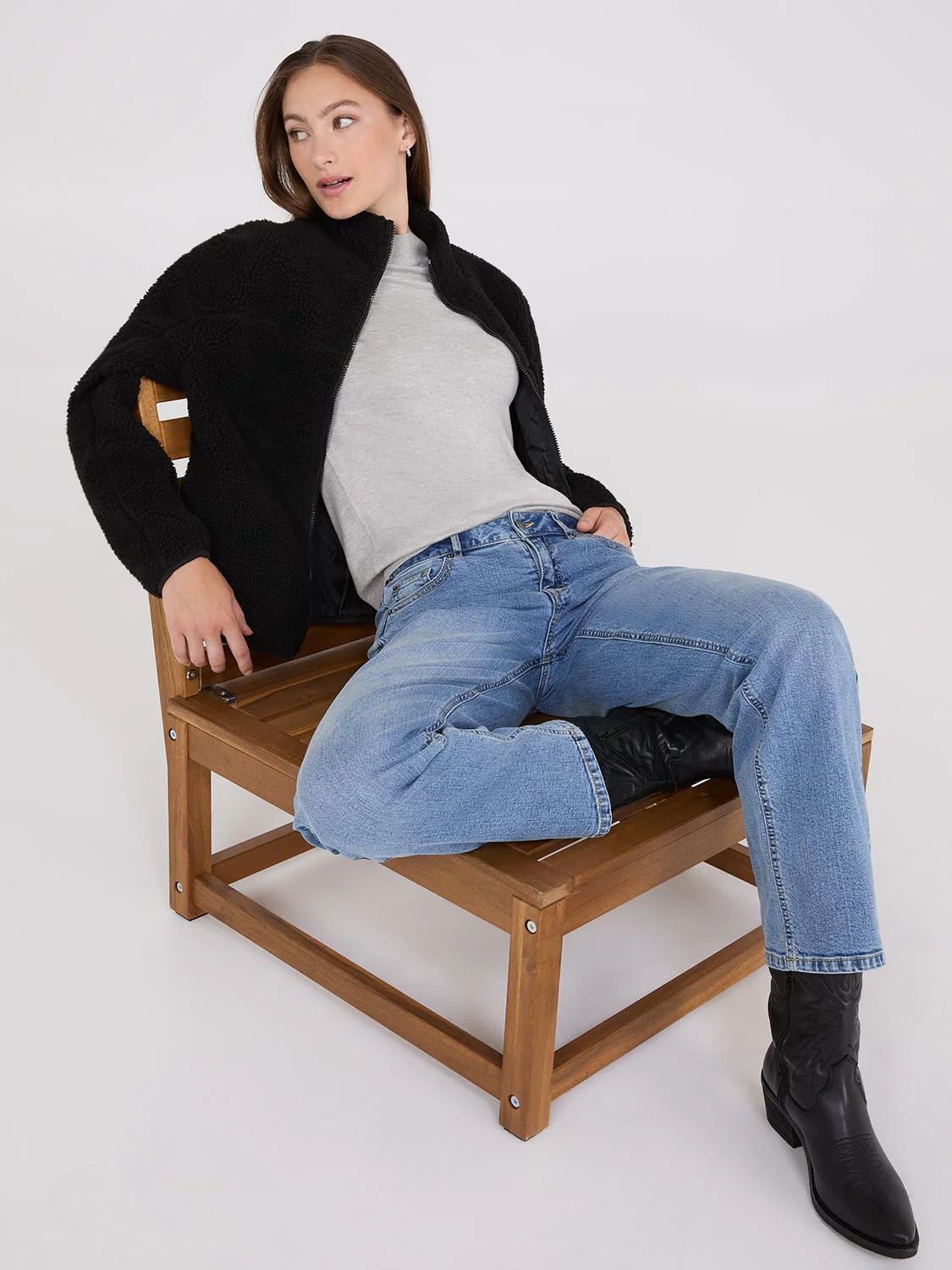 Sherpa Bomber Jacket - Image 4