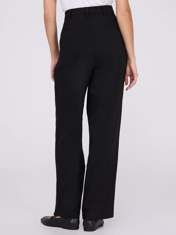 Double Pleated Wide Leg Trousers - Image 8