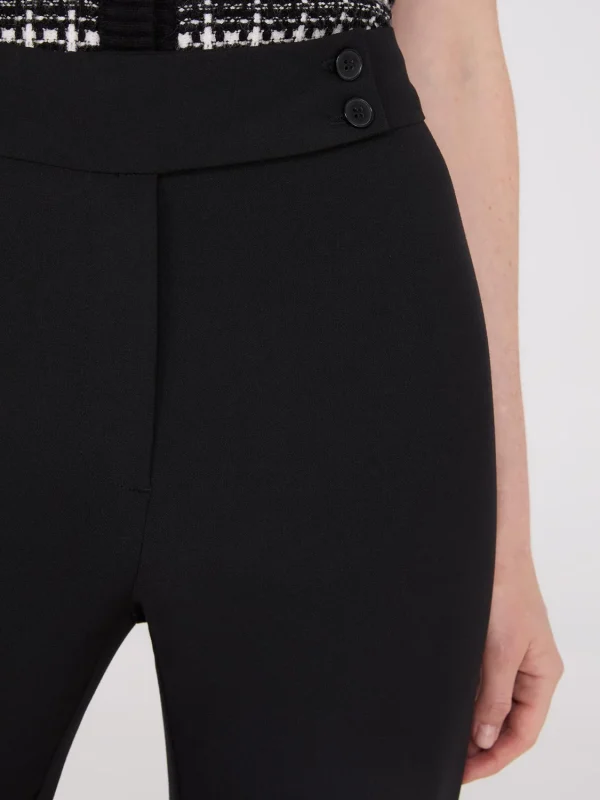 Mid-Rise Long Length Bootcut Pants - Image 9