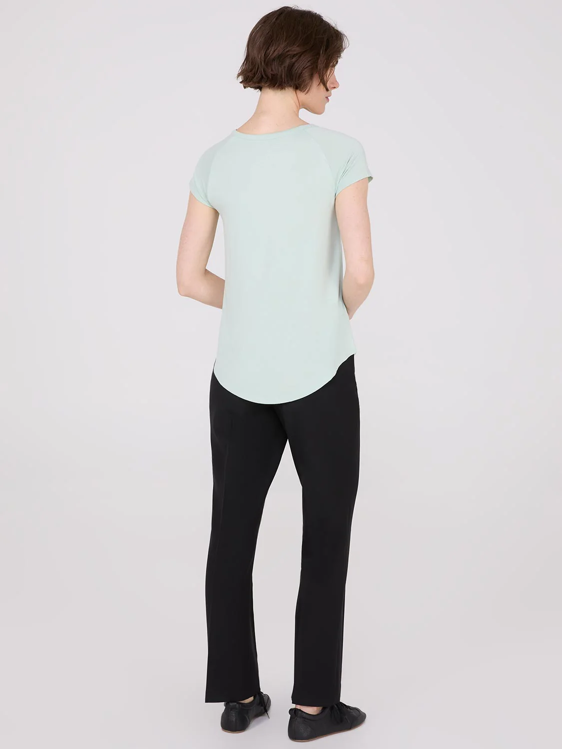 Short Raglan Sleeve T-Shirt - Image 8