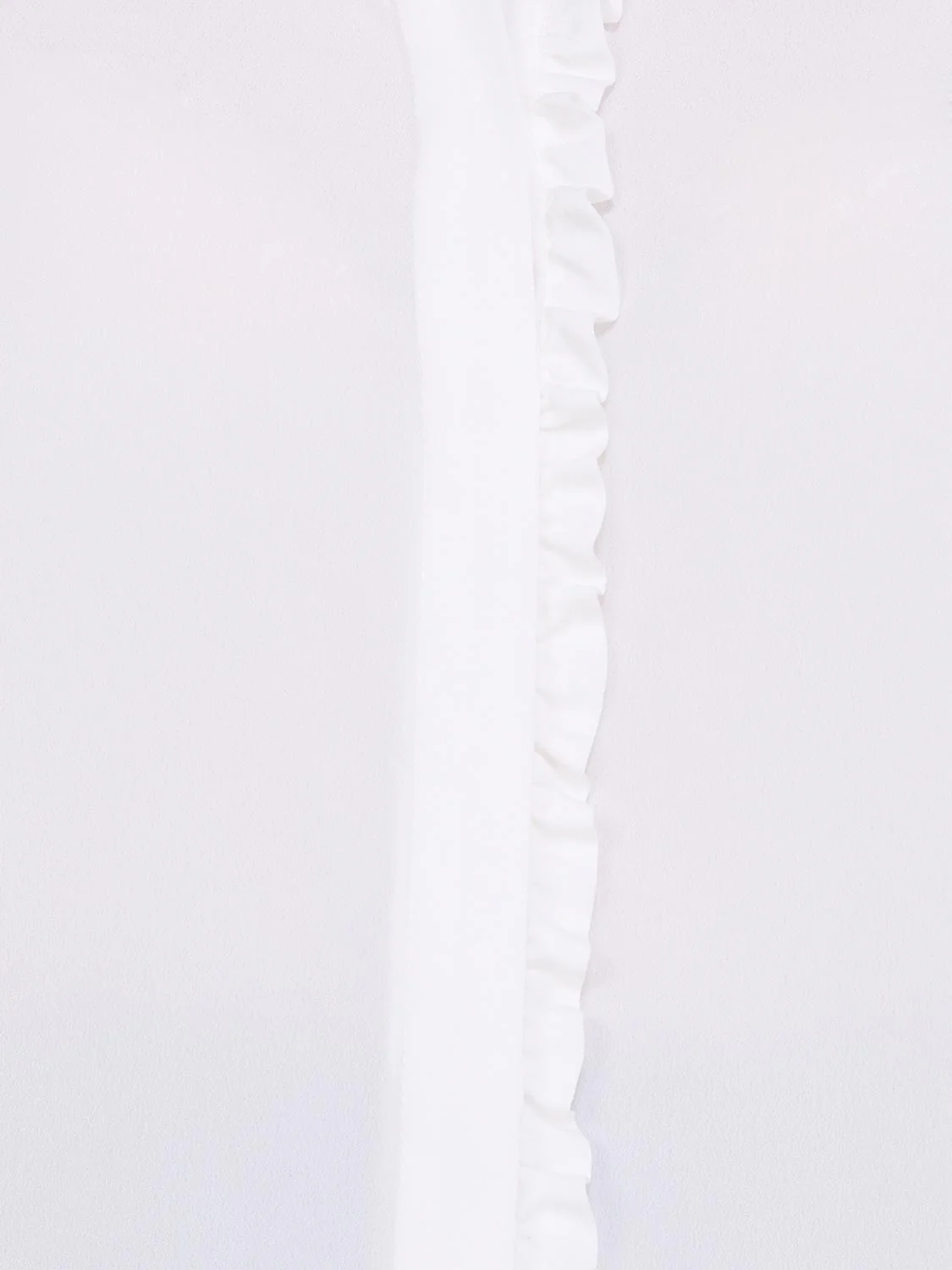 Button-Front Blouse With Ruffle Detail - Image 12