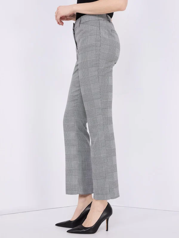 Plaid Straight-Leg Pants - Image 3