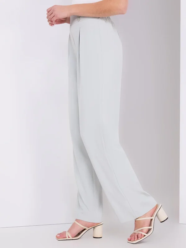4-Button Wide Leg Pants - Image 6