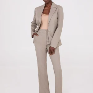 No Waistband Straight Leg Regular Length Pants