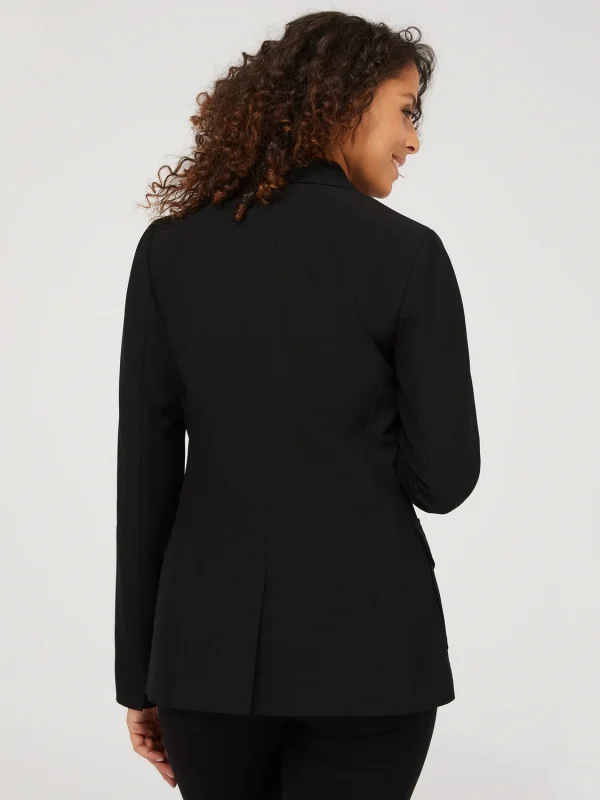 One-Button Blazer With Cargo Pockets - Image 4